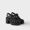 Rubber Platform Sandals