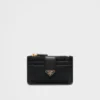Saffiano and Smooth Leather Card Holder