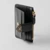 Saffiano and Smooth Leather Card Holder