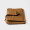 Saffiano and Smooth Leather Card Holder