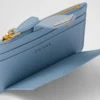 Saffiano and Smooth Leather Card Holder