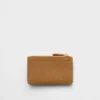 Saffiano and Smooth Leather Card Holder