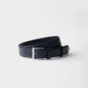 Saffiano Leather Belt