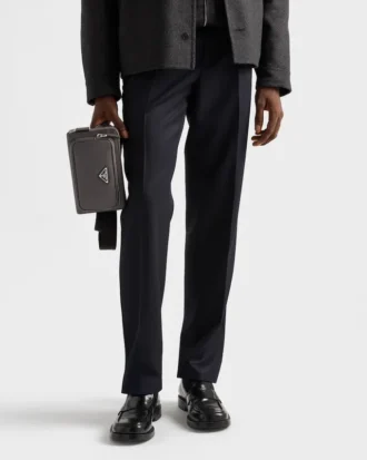 Saffiano Leather Belt Bag