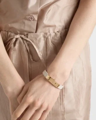 Saffiano Leather Bracelet