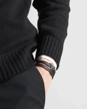 Saffiano Leather Bracelet