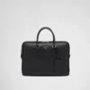 Saffiano Leather Briefcase