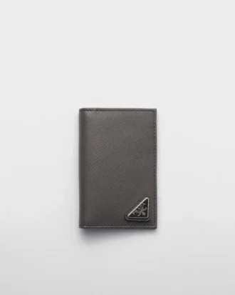 Saffiano Leather Card Holder
