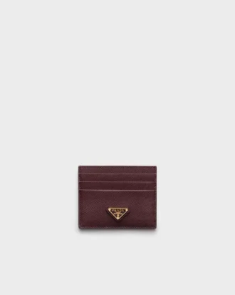 Saffiano Leather Card Holder