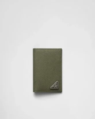 Saffiano Leather Card Holder