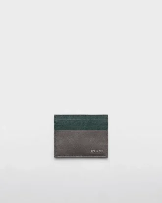 Saffiano Leather Card Holder
