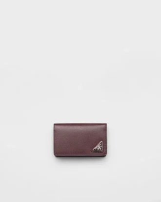 Saffiano Leather Card Holder
