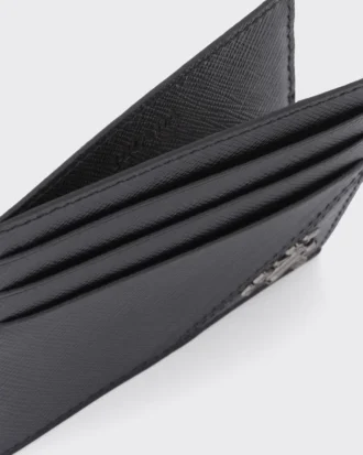 Saffiano Leather Card Holder