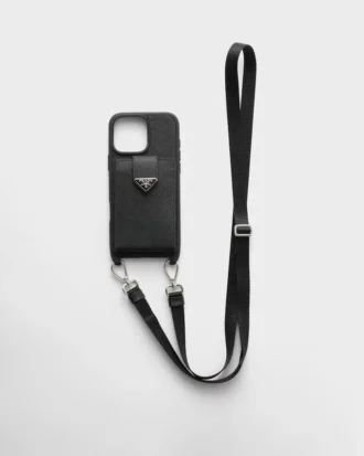 Saffiano Leather Case for Iphone 16 Pro Max