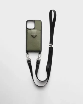 Saffiano Leather Case for Iphone 16 Pro Max