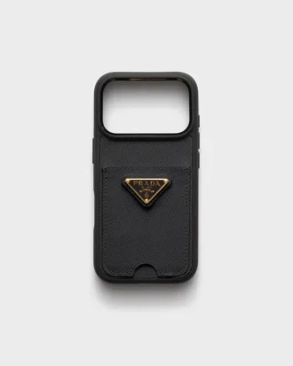 Saffiano Leather Case for Iphone 17 Pro