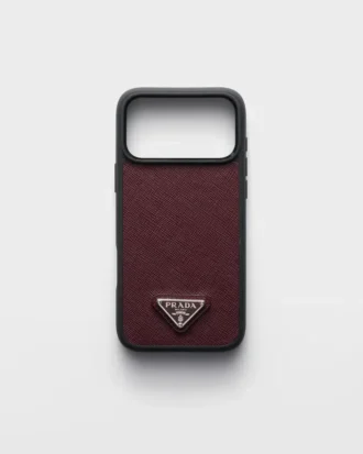 Saffiano Leather Case for Iphone 17 Pro Max