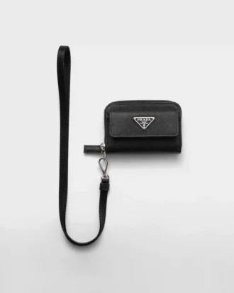 Saffiano Leather Coin Purse