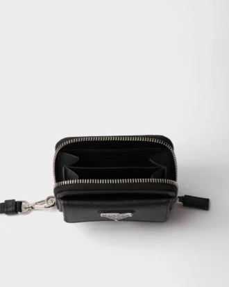 Saffiano Leather Coin Purse