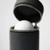 Saffiano Leather Golf Ball Case