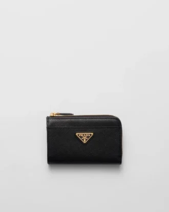 Saffiano Leather Keychain