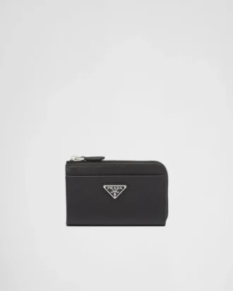 Saffiano Leather Keychain