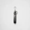 Saffiano Leather Keychain