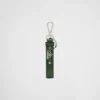 Saffiano Leather Keychain