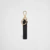 Saffiano Leather Keychain