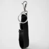 Saffiano Leather Keychain