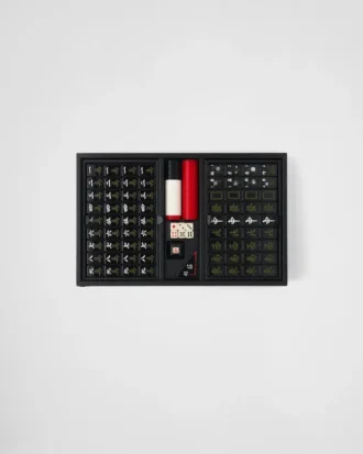 Saffiano Leather Mahjong Game