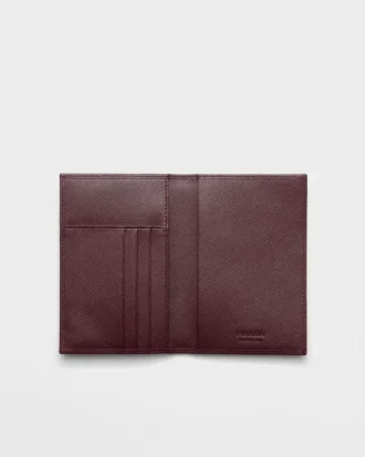 Saffiano Leather Passport Holder
