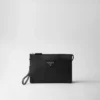 Saffiano Leather Pouch