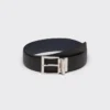 Saffiano Leather Reversible Belt
