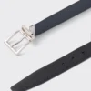 Saffiano Leather Reversible Belt