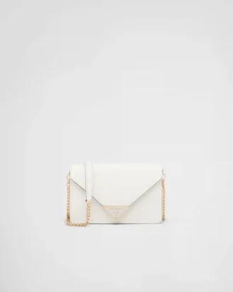 Saffiano Leather Shoulder Bag
