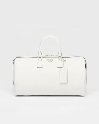 Saffiano Leather Travel Bag