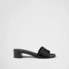 Saffiano Patent Leather Sandals