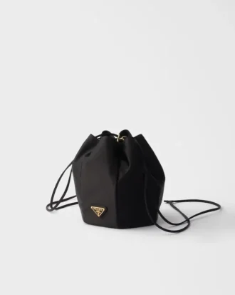 Satin Mini Bucket Bag