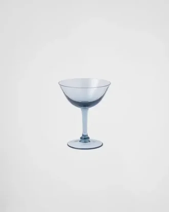 Set of Two Crystal Champagne Coupe Glasses – New York