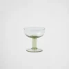 Set of Two Crystal Champagne Coupe Glasses – Plinth
