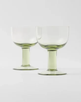 Set of Two Crystal Red Wine Glasses – Plinth