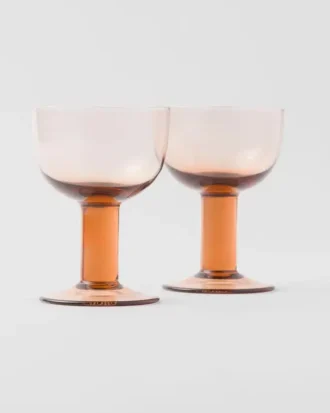 Set of Two Crystal Red Wine Glasses – Plinth