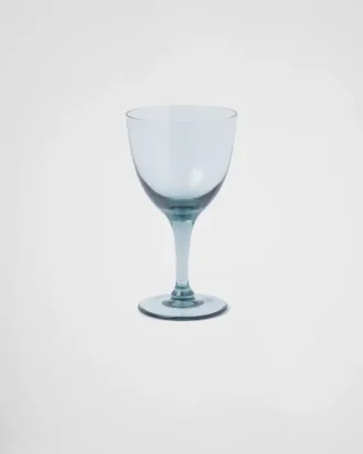 Set of Two Crystal Water Glasses – New York