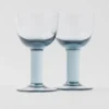 Set of Two Crystal White Wine Glasses – Plinth
