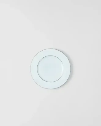 Set of Two Porcelain Dinner Plates – Celadon