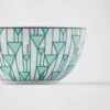 Set of Two Porcelain Rice or Cereal Bowls – Vienna Green