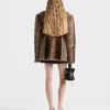 Shearling and Cloth Coat