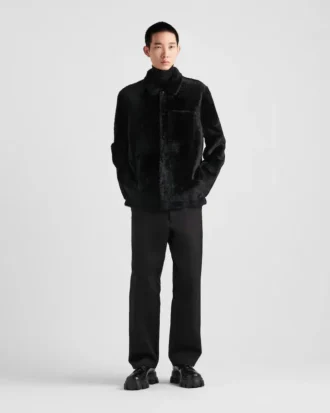 Shearling Blouson Jacket