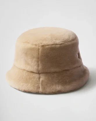 Shearling Bucket Hat